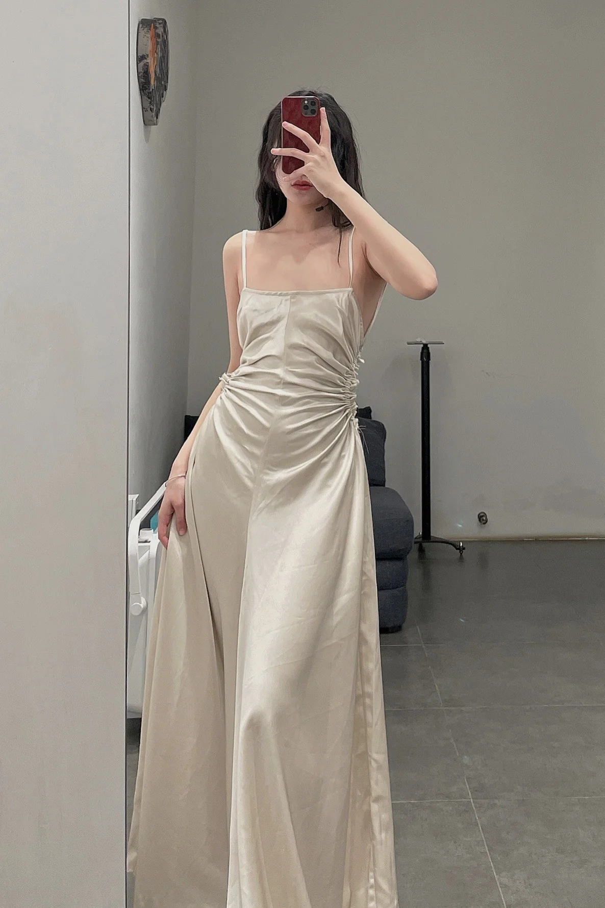 pengtai backless dress PTS22C07-1 Apricot ( PTS22C07 ) - Image 21