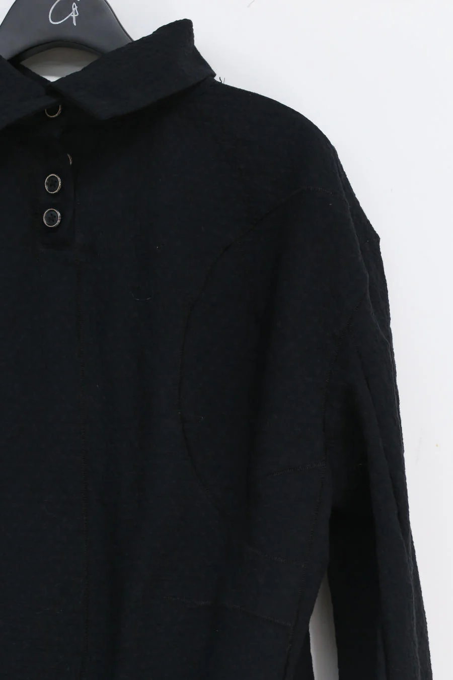 pengtai body structure cotton turtle neck top MW21011 black PPT19 - Image 9