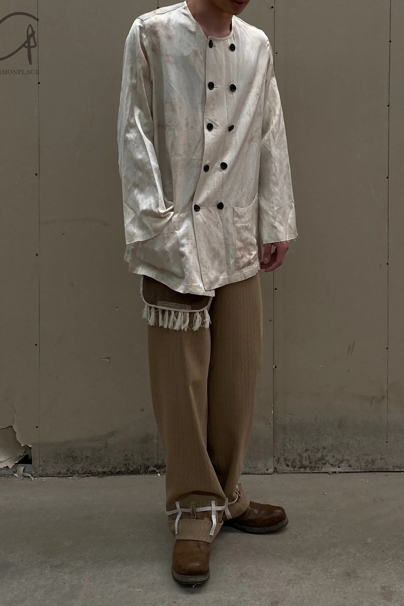 pengtai chef jacket PTS22M03-1 natural color PTS22M03 - Image 27