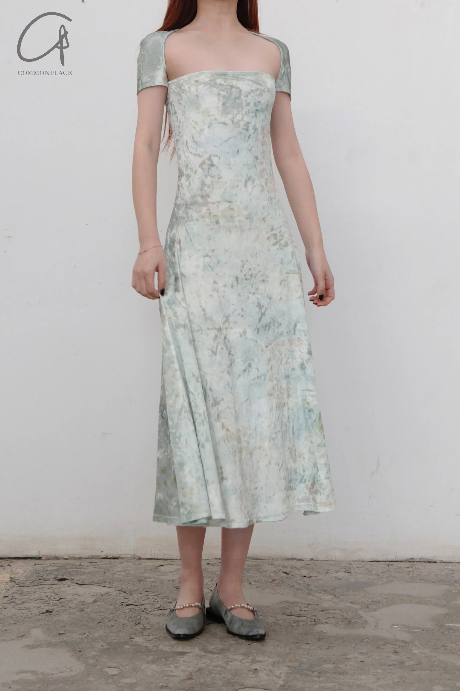 PengTai chromato velvet knitted skirt PTS23C21-2 (PTS23C21) - Image 4