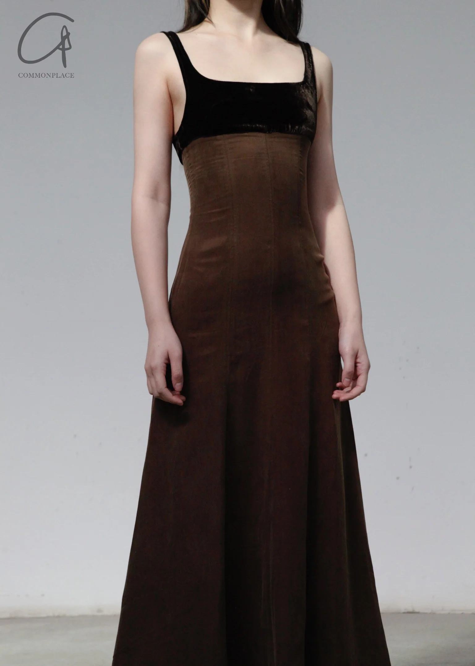 pengtai copper velvet sundress PTS23C04-2 - Image 2