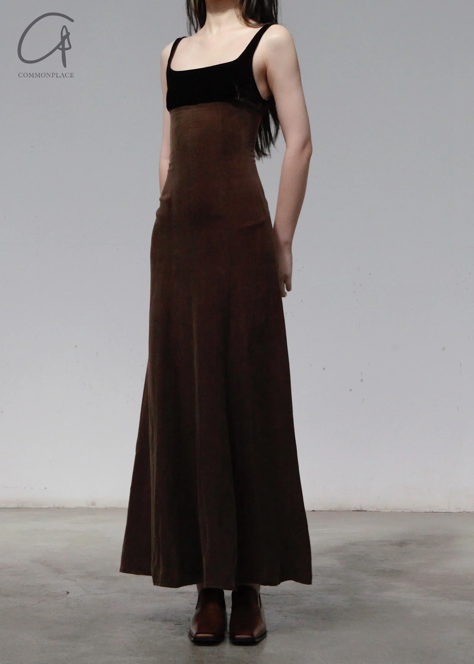 pengtai copper velvet sundress PTS23C04-2 - Image 3
