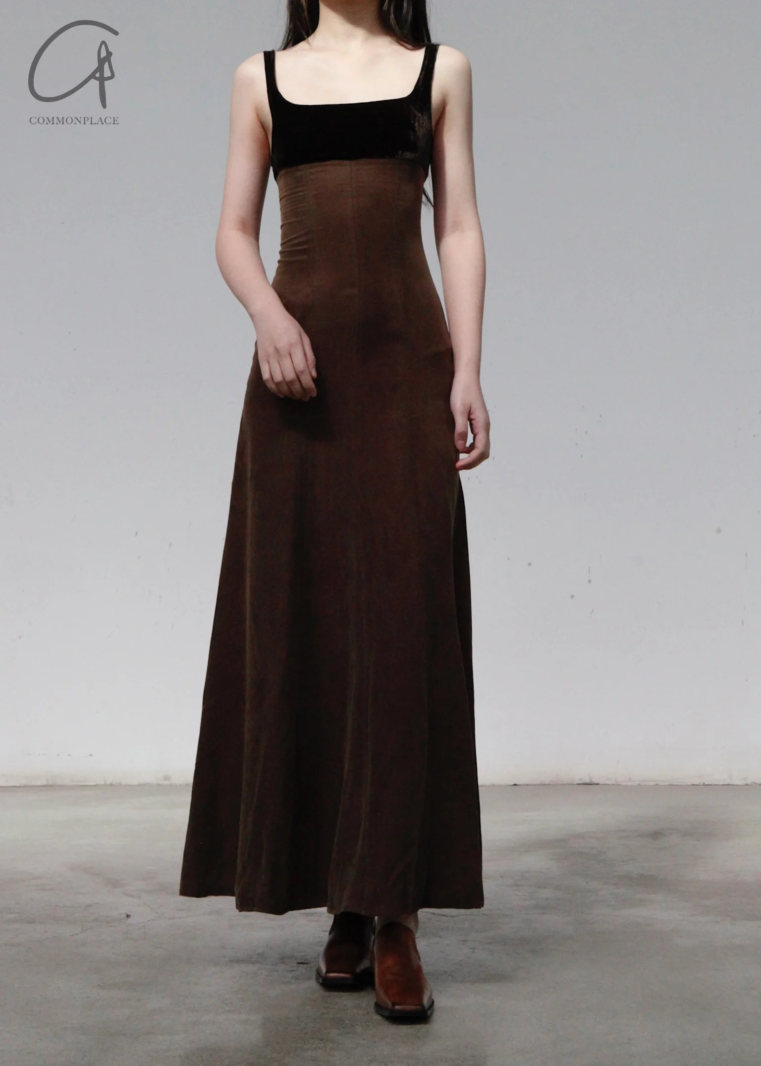 pengtai copper velvet sundress PTS23C04-2 - Image 4