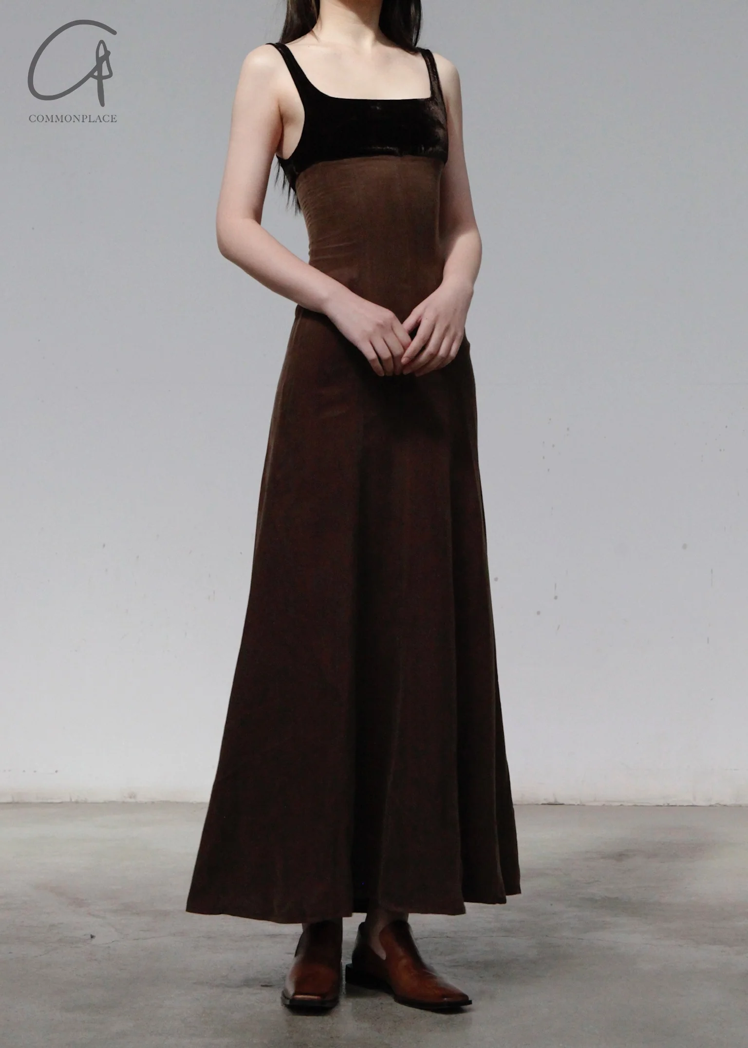pengtai copper velvet sundress PTS23C04-2 - Image 5