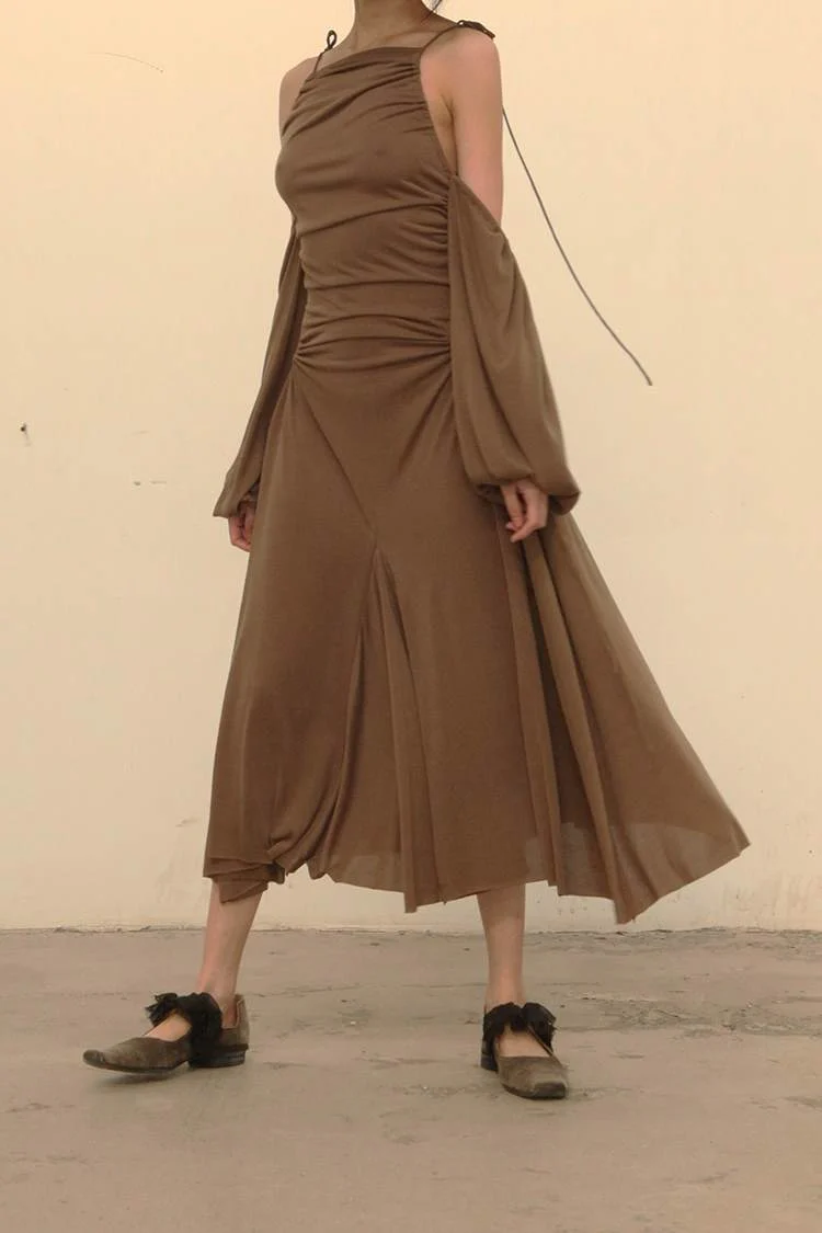 Peng Tai Cupro Cotton dress S21090 - Image 3