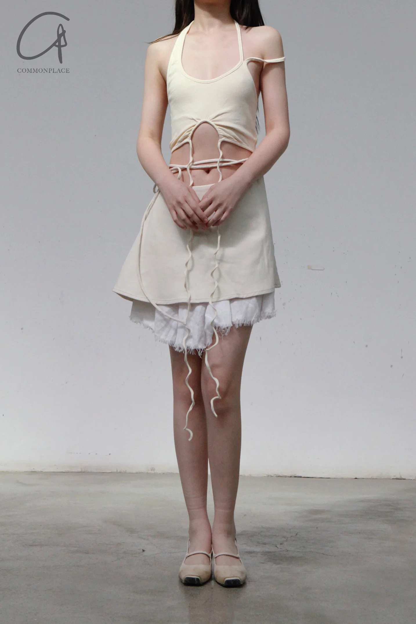 pengtai cotton round rope vest PTS23A02-1 vanilla ( PTS23A02) - Image 5