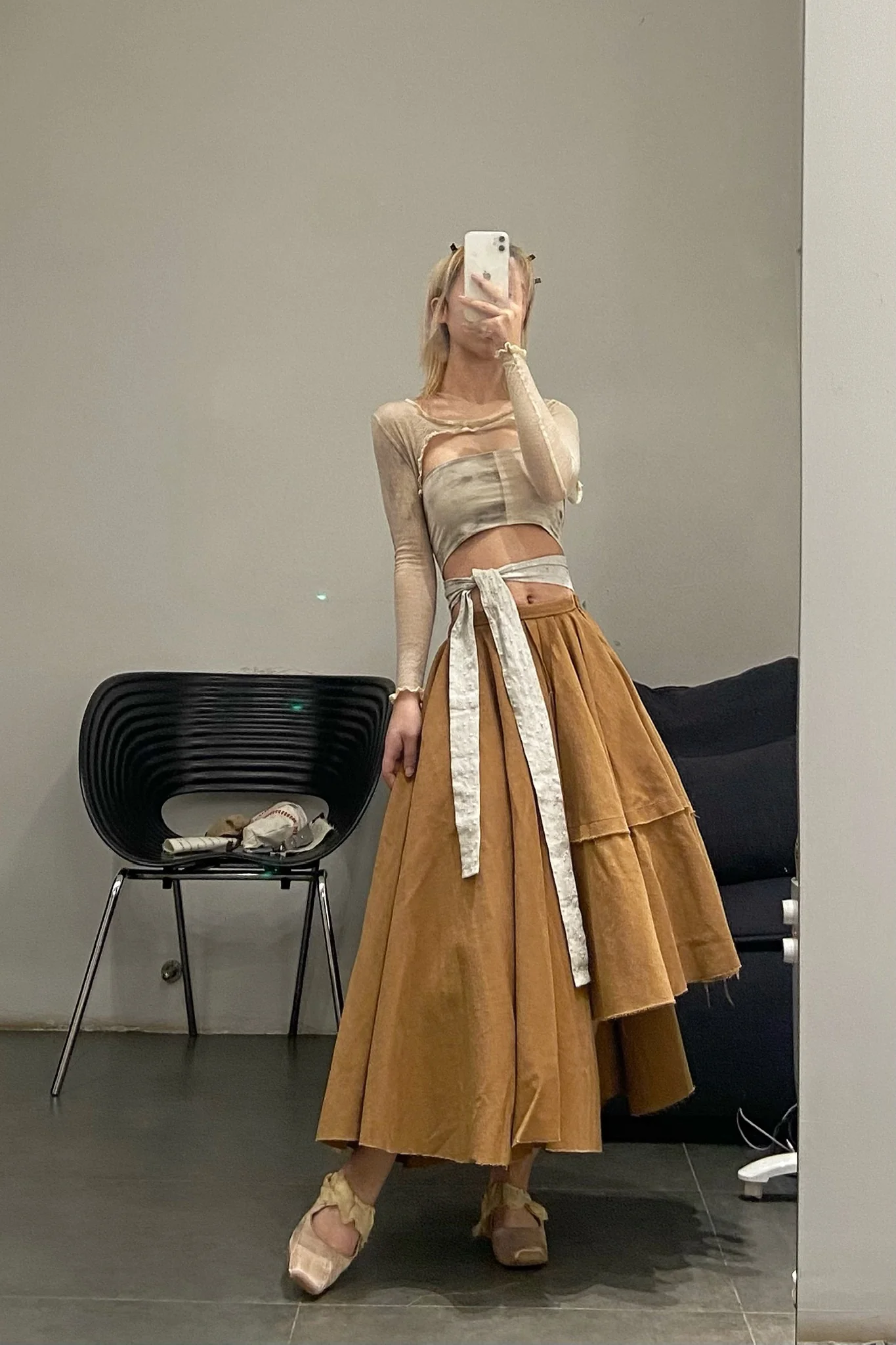 Peng Tai Cotton skirt S21118 - Image 20