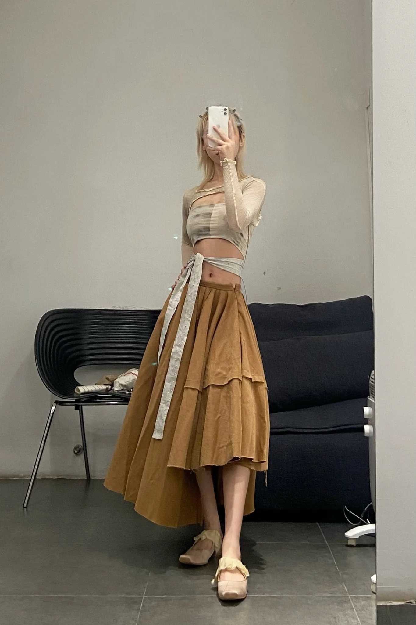 Peng Tai Cotton skirt S21118 - Image 21