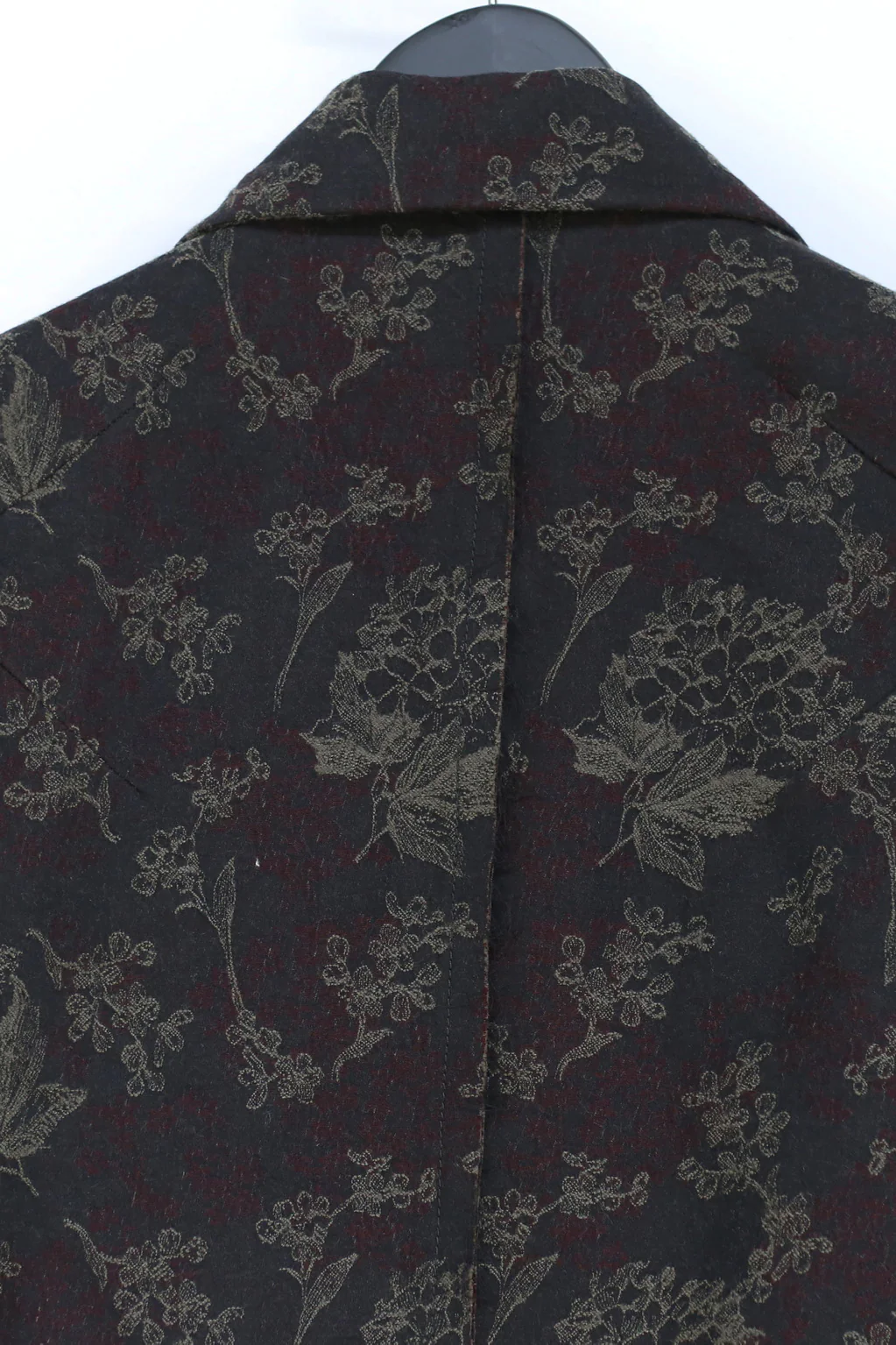 Peng Tai Body curve & knee shaped cotton jacquard working coat M017 - Image 10