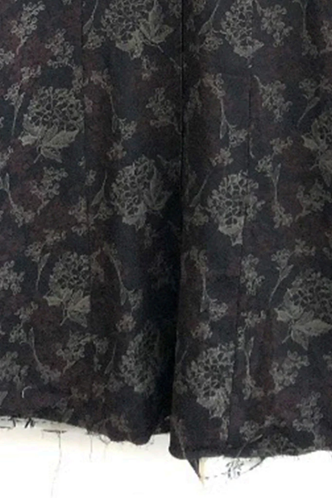 Peng Tai Body curve & knee shaped cotton jacquard working coat M017 - Image 11