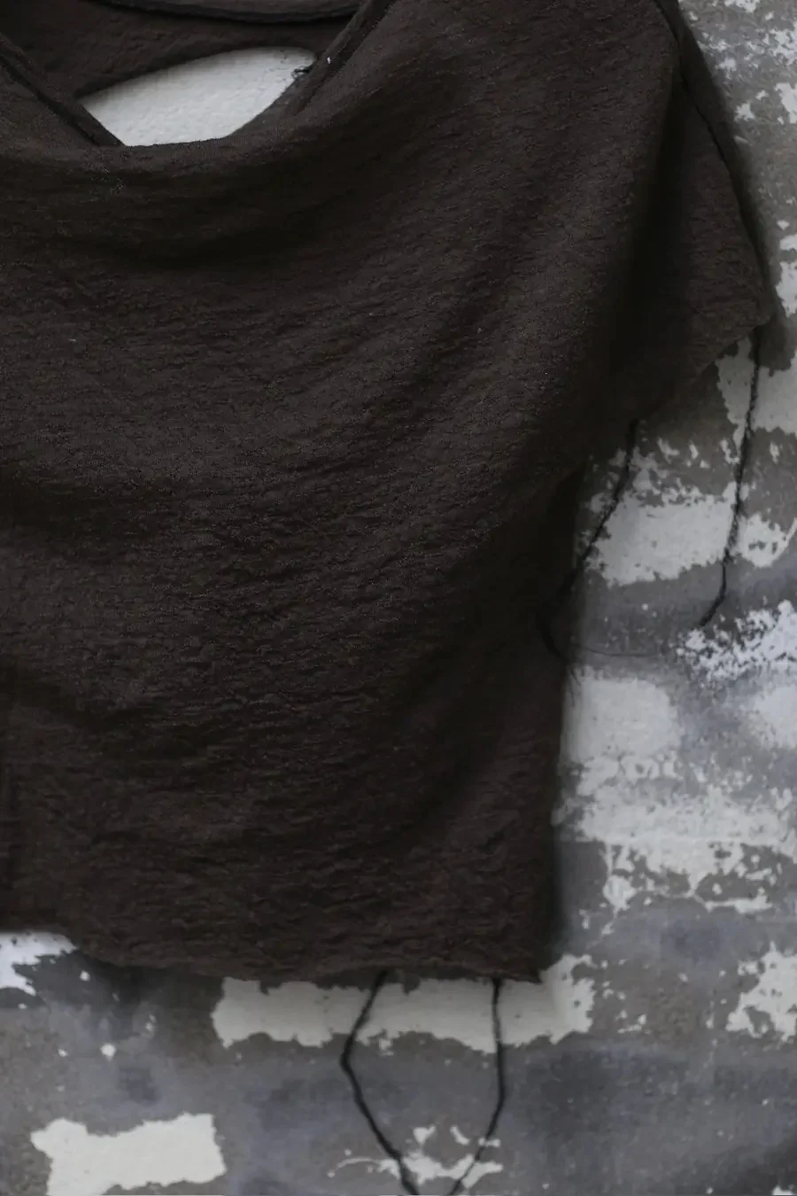 Peng Tai Deconstructed Top France PT-PTS22A08-1-HUIZONG Grey Brown - Image 9