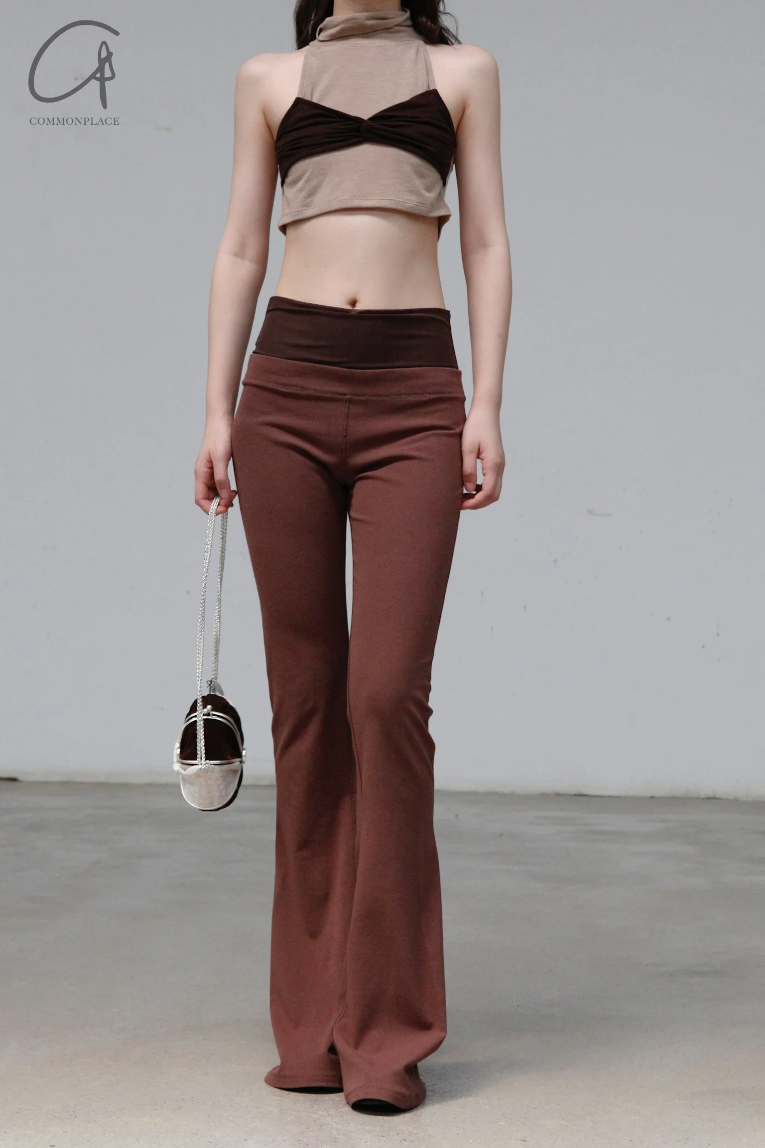 pengtai double waist flared pants PTW23D03-3 - Image 2