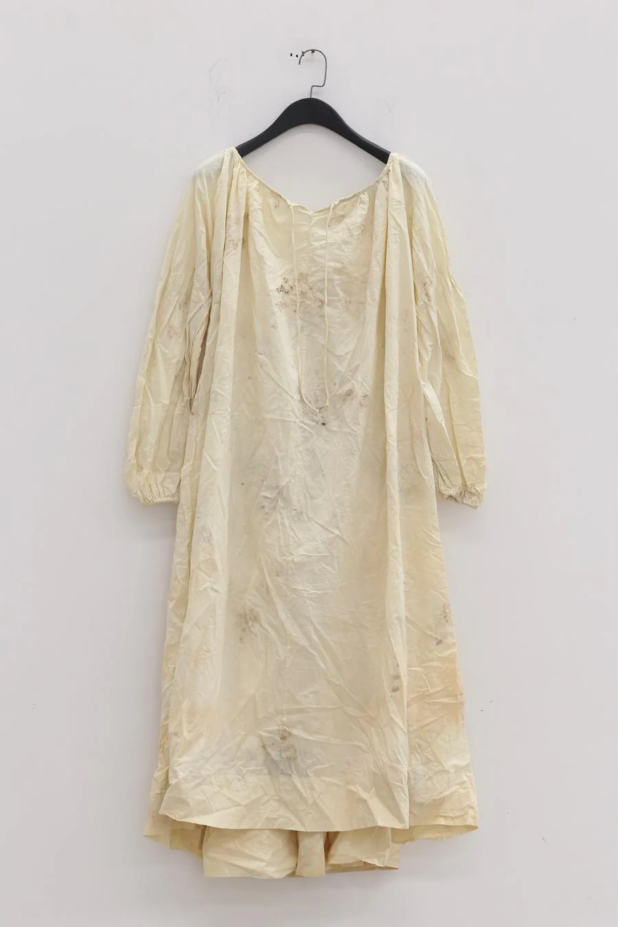 pengtai dyed cotton off-the-shoulder dress MRW22C01-1 (MRW22C01) - Image 5