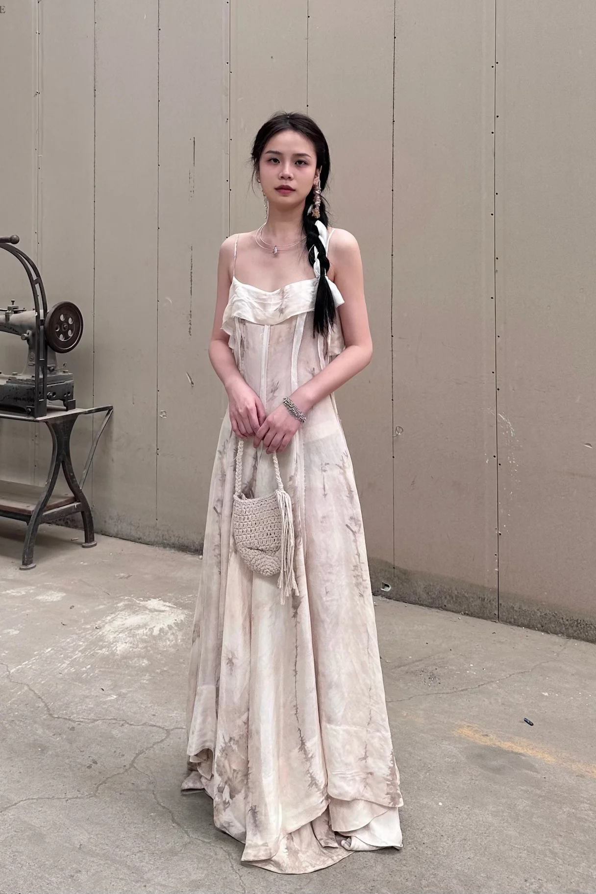 pengtai dyed satin sundress PT-PTS23C14-1-0 (PTS23C14) - Image 8