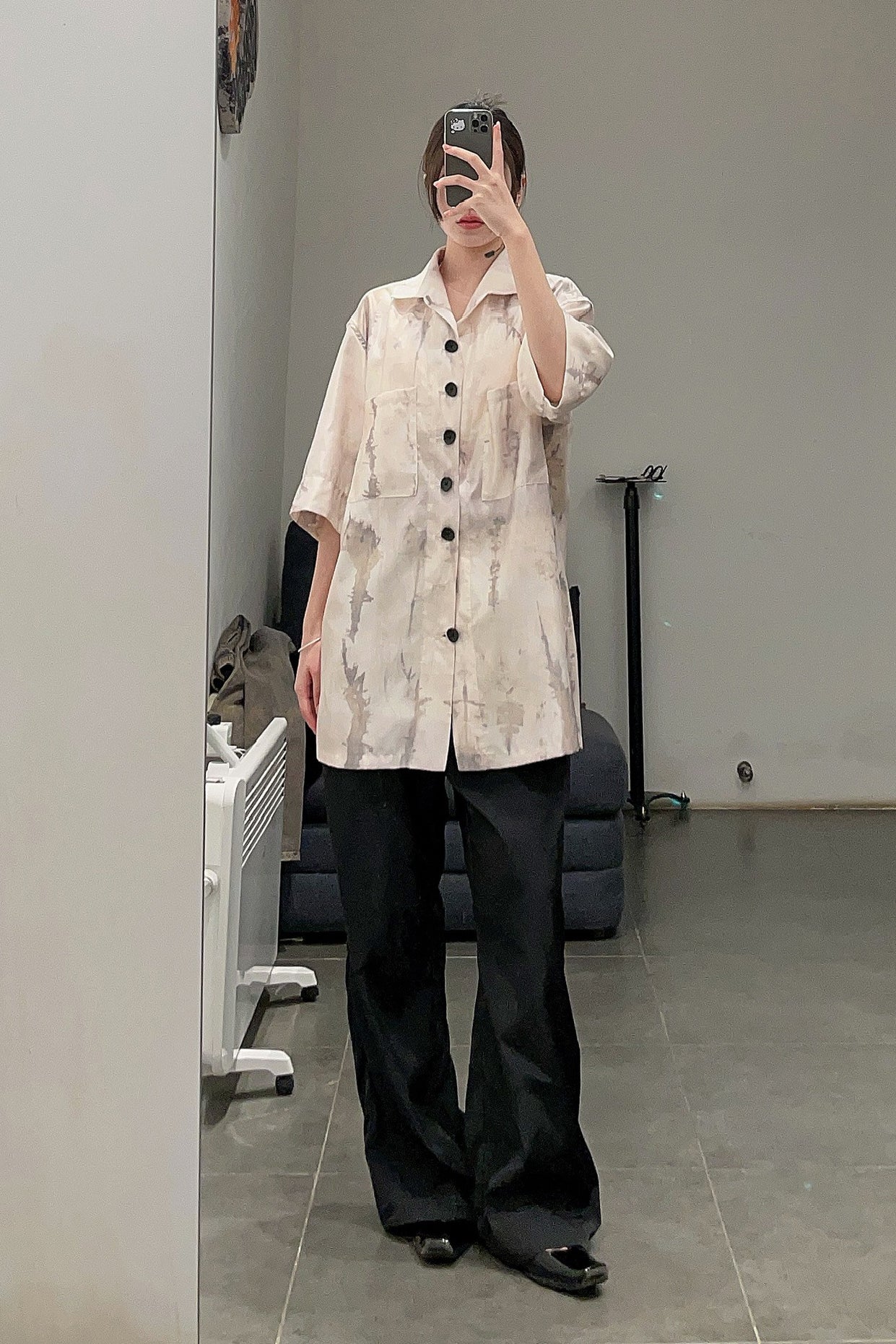 pengtai dyeing real silk button work shirt PTS23M06-2 - Image 10