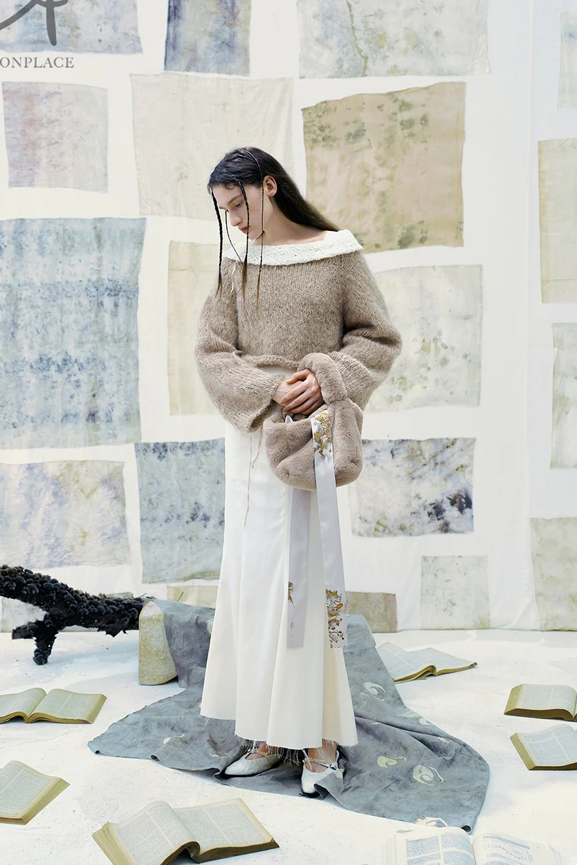 pengtai Flared Long Skirt PTW23B03-2 - Image 19