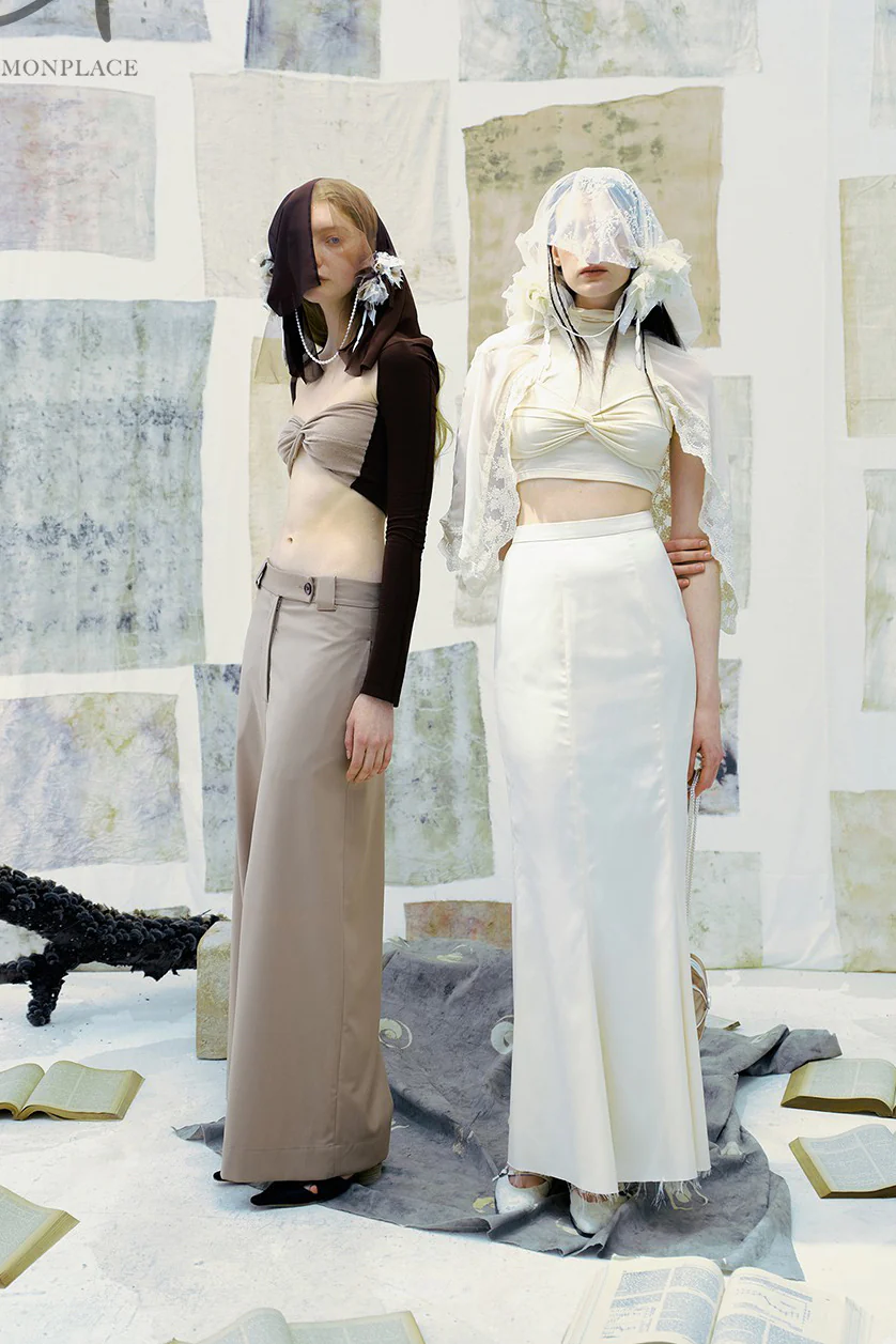 pengtai Flared Long Skirt PTW23B03-2 - Image 20