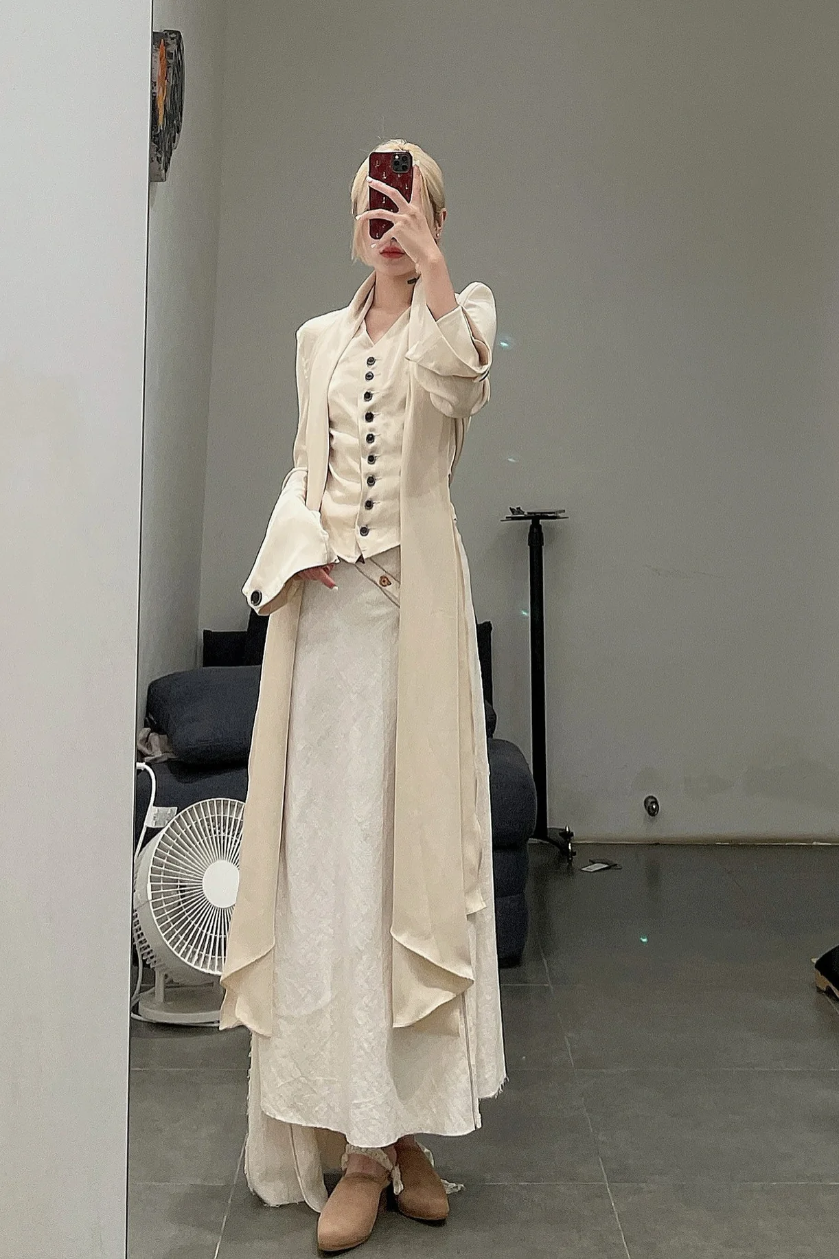 Peng Tai HAND DYED HIGH WAIST DRESS S20105 - Image 18