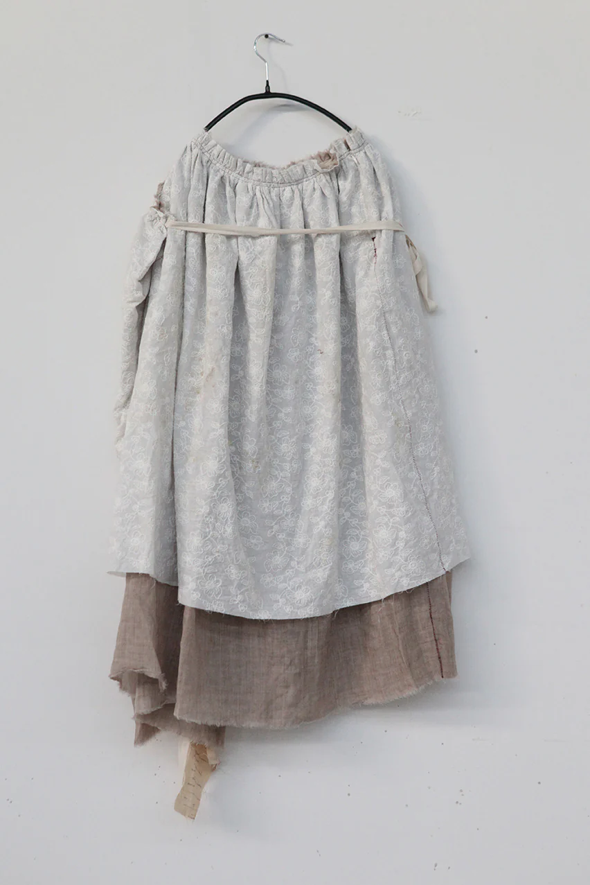 Peng Tai HAND DYED HIGH WAIST BANDING SKIRT S20117 - Image 5