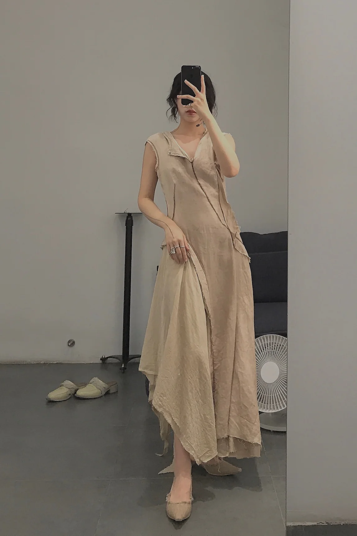 Peng Tai HAND DYED PANELLED DRESS S20091 - Image 19