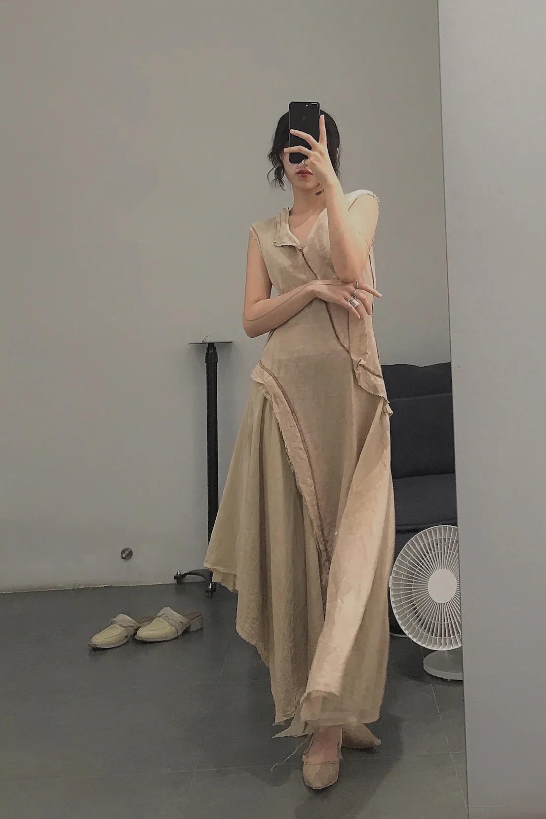 Peng Tai HAND DYED PANELLED DRESS S20091 - Image 20