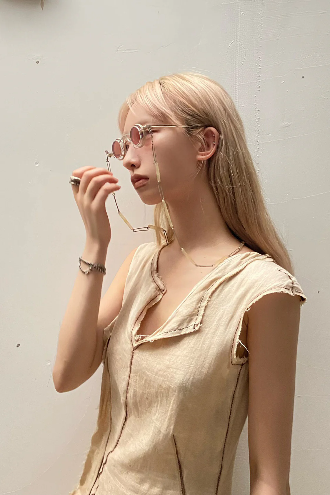 Peng Tai HAND DYED PANELLED DRESS S20091 - Image 5