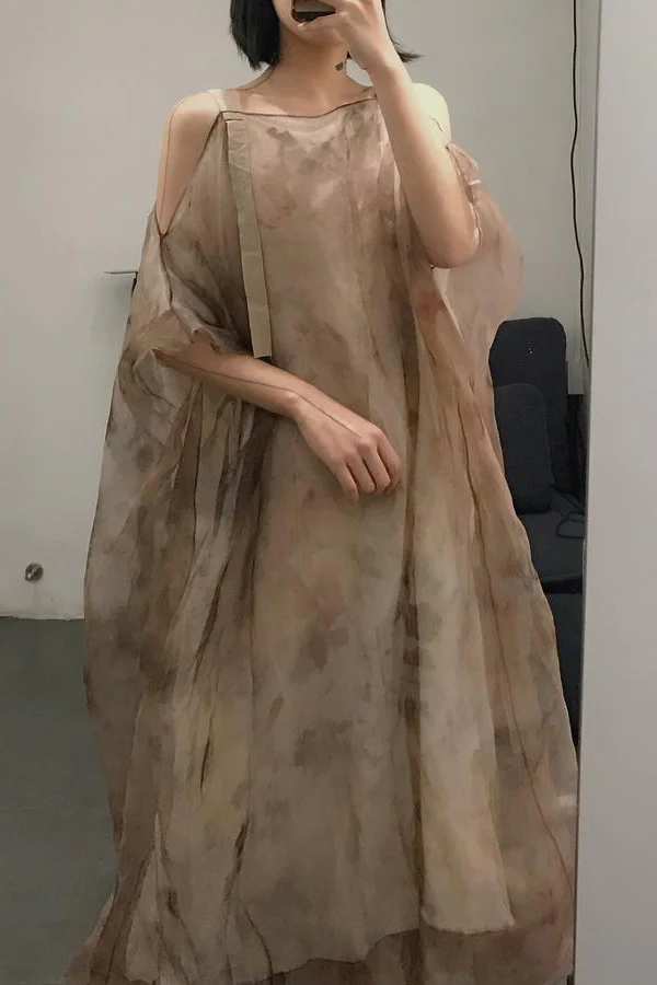 Peng Tai HAND DYED SQUARE DRESS S20072 - Image 4