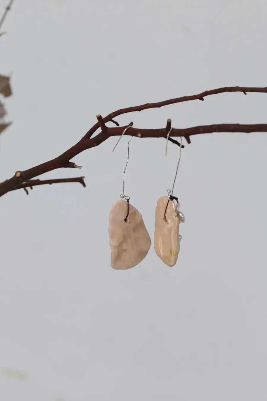 pengtai handmade pearl mud earrings A21064(PPT2015) - Image 9