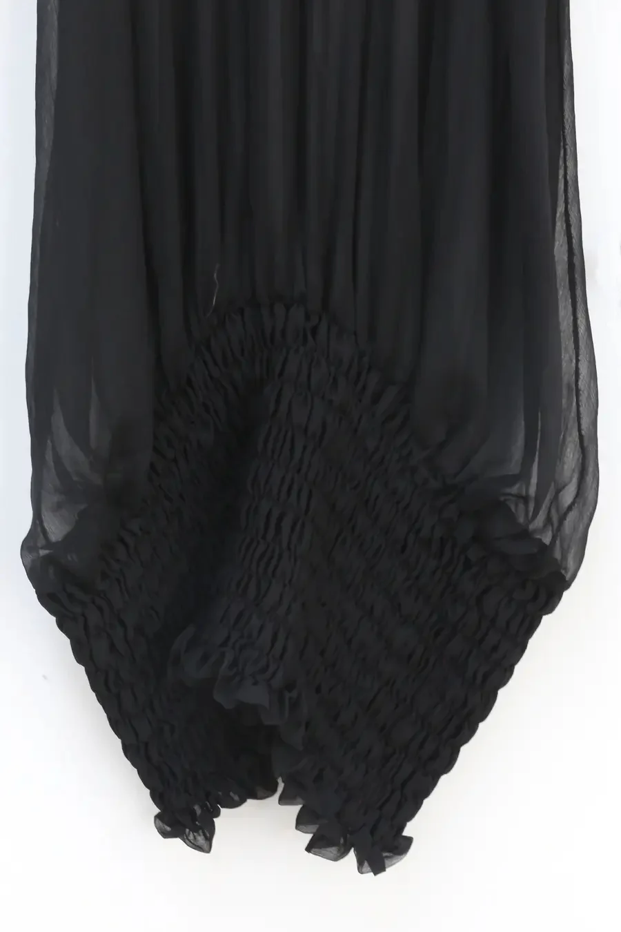 pengtai high neck silk dress W20067 - Image 5