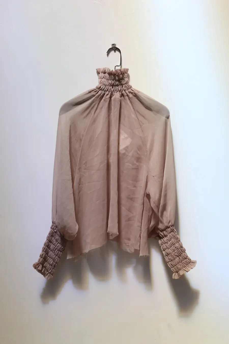 Peng Tai high neck silk top W20048 - Image 2