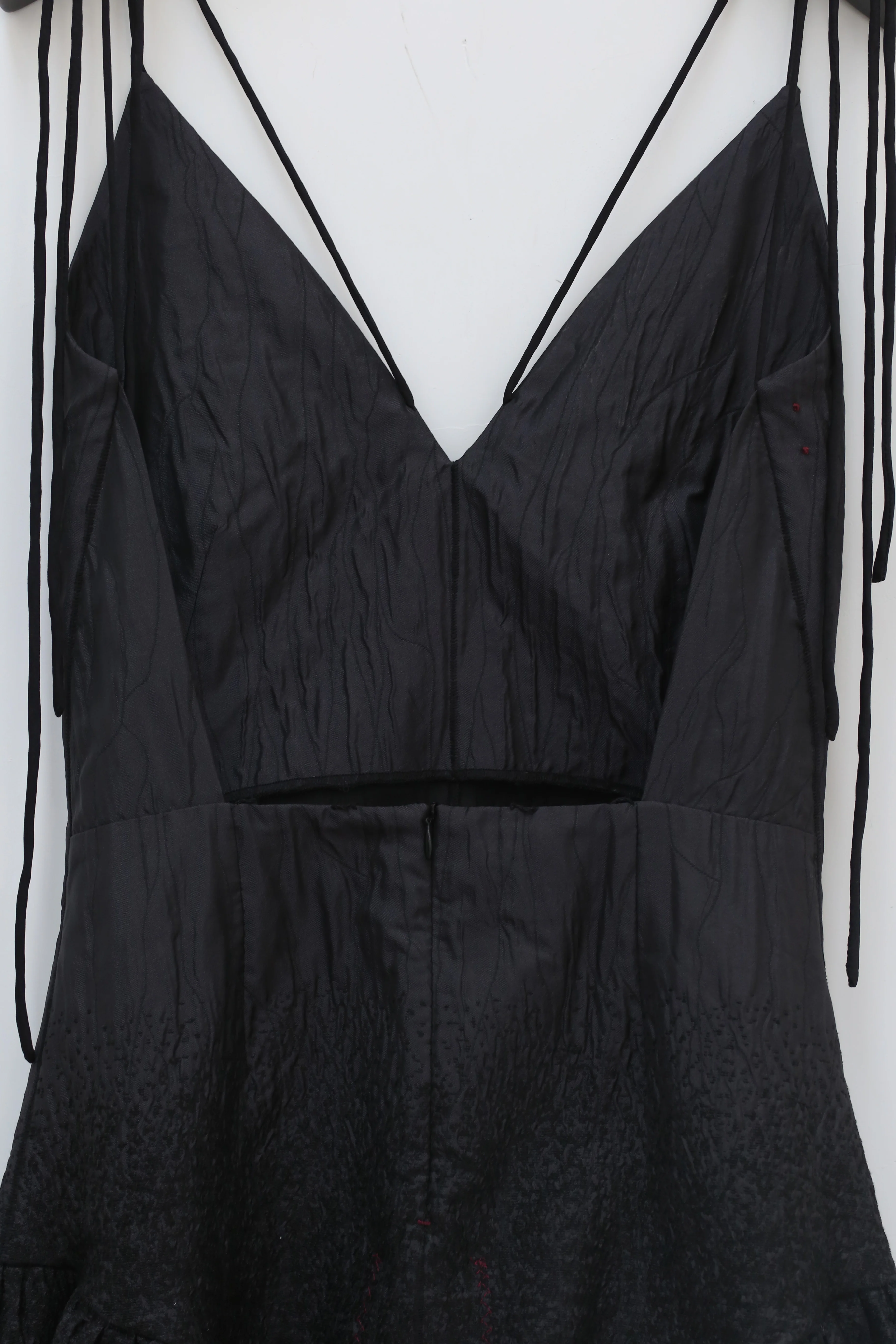 Peng Tai Jacquard backless dress S21082 - Image 11