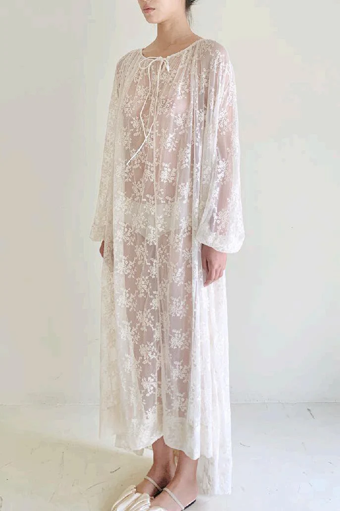 pengtai lace ZAAD dress MRW22C01-2 almond color (MRW22C01) - Image 12