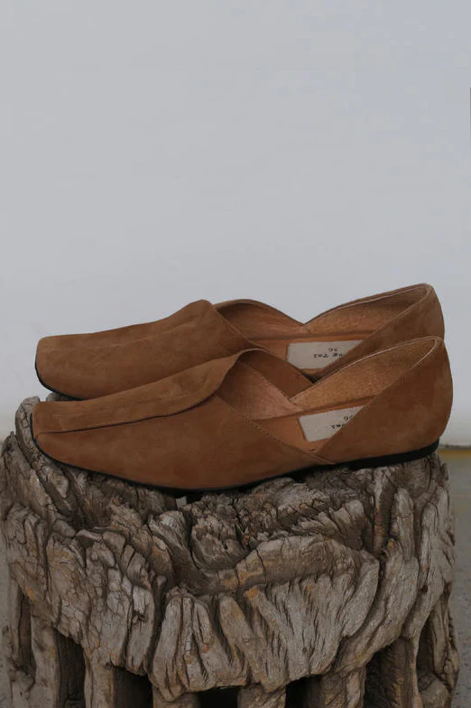 pengtai lamb suede flat shoes A21102 - Image 2