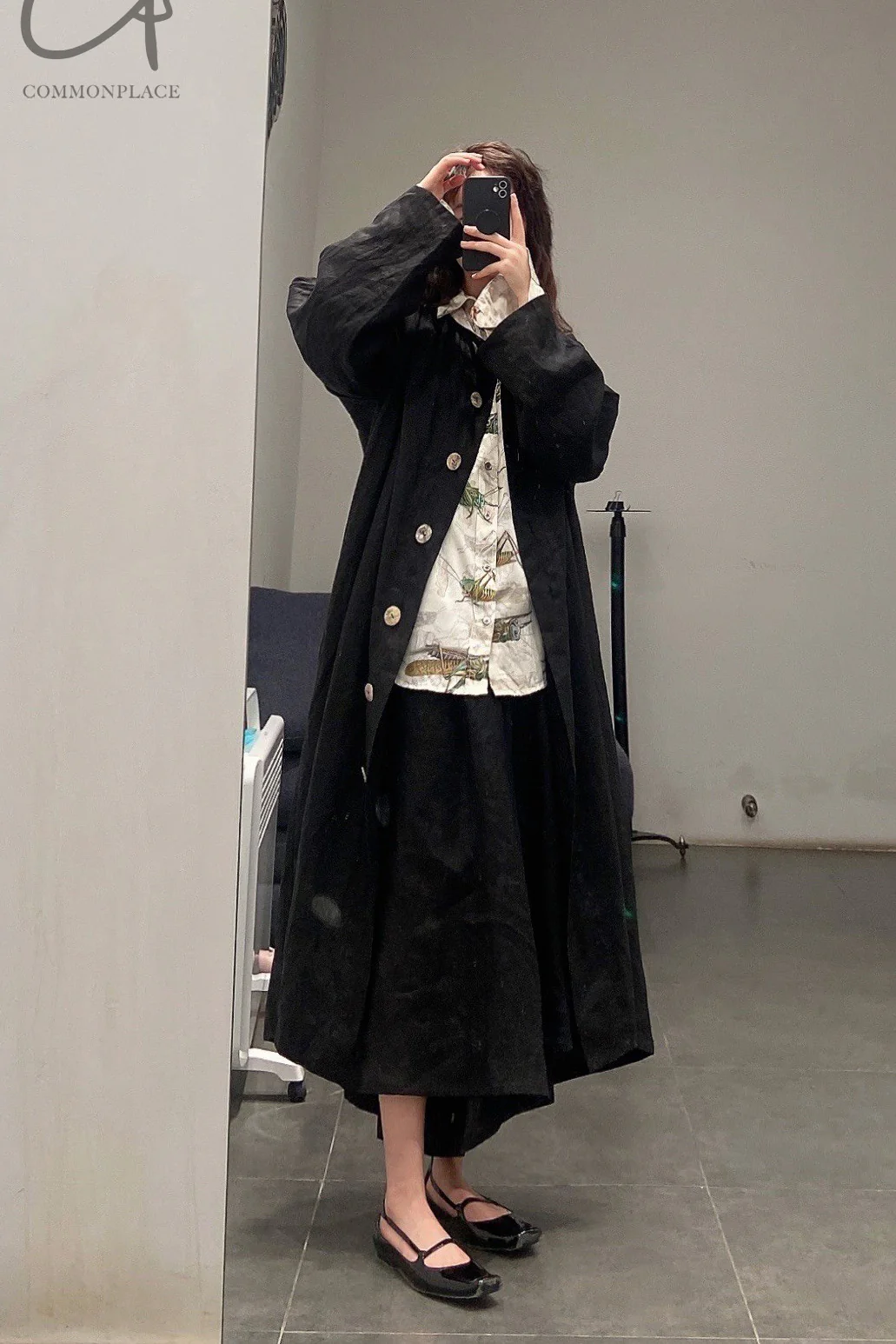 pengtai large coat MRS22H02-3 black (MRS22H02) - Image 10