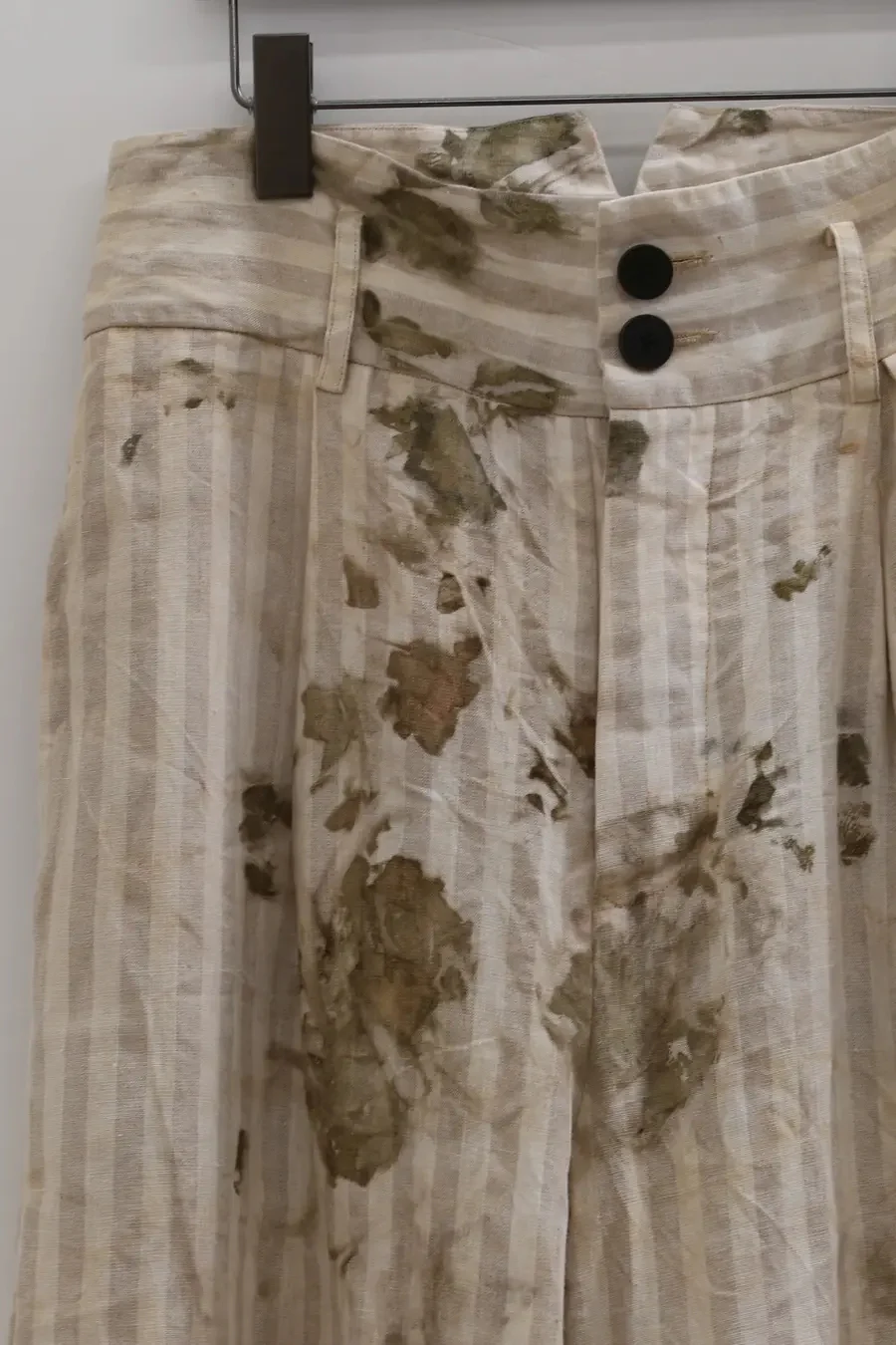 pengtai linen dyed five-pocket pants M21015 - Image 8