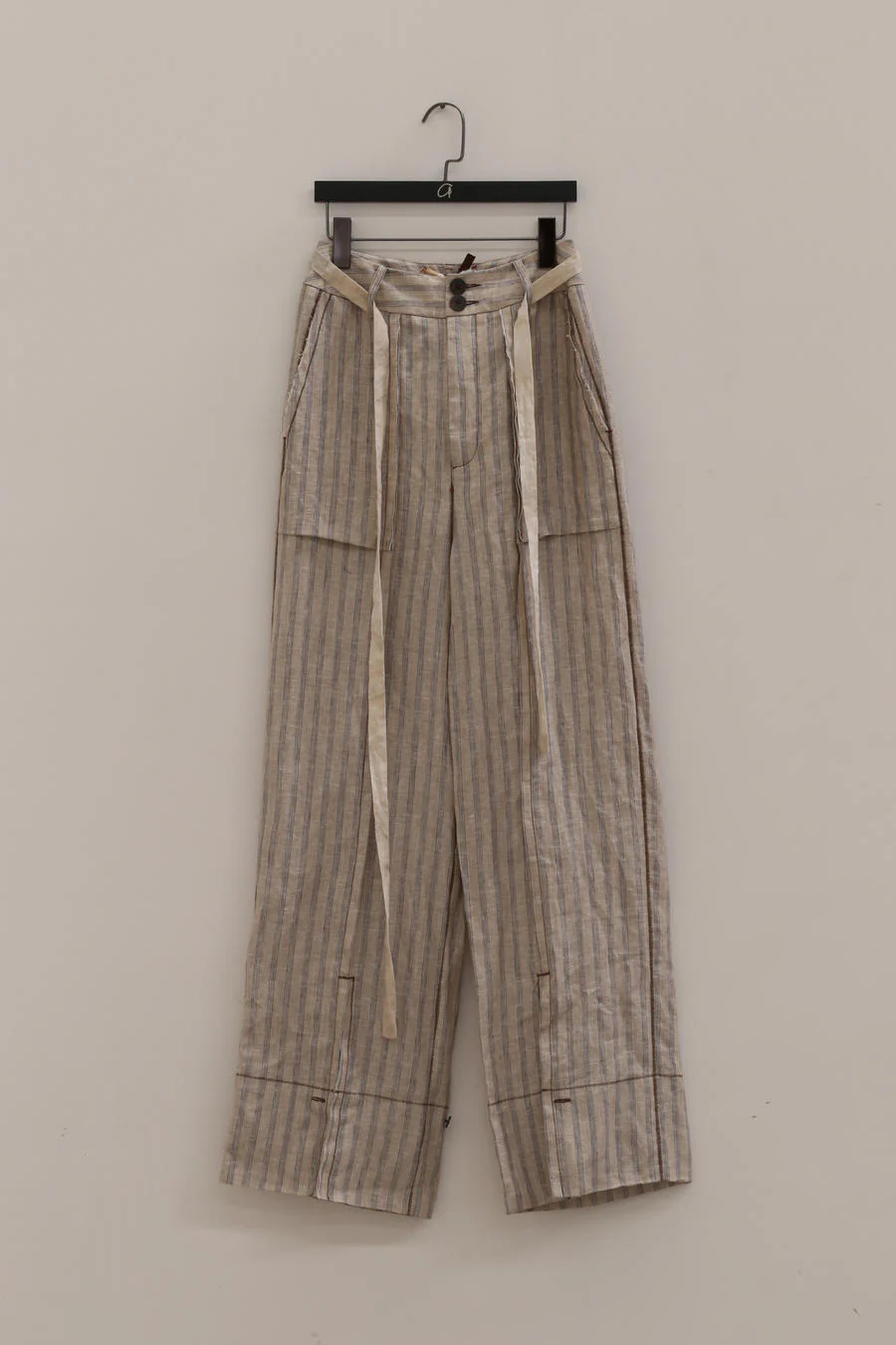 pengtai linen dyed trousers S210116 - Image 7