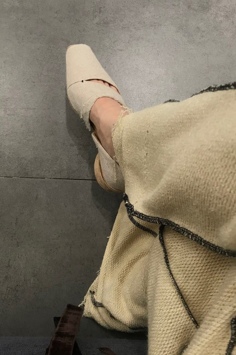 pengtai linen leather shoes W20170 - Image 21