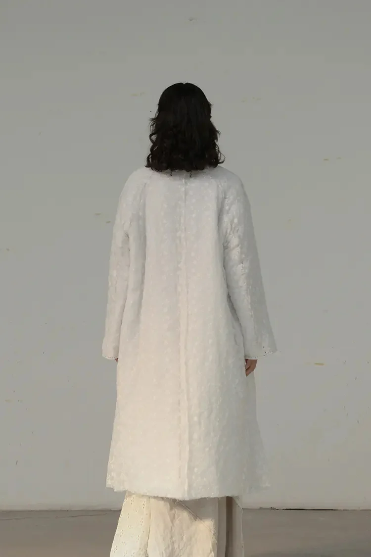 Peng Tai linen muslin coat W20121 - Image 5