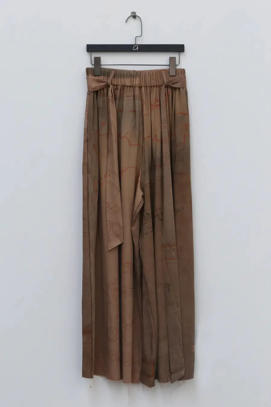 pengtai linen printed trousers S210119 - Image 6