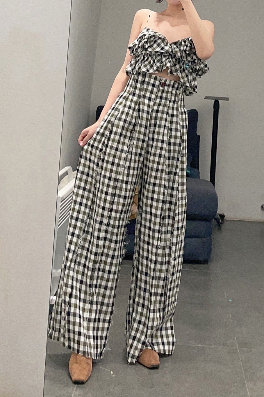 pengtai linen trousers S210110 - Image 2