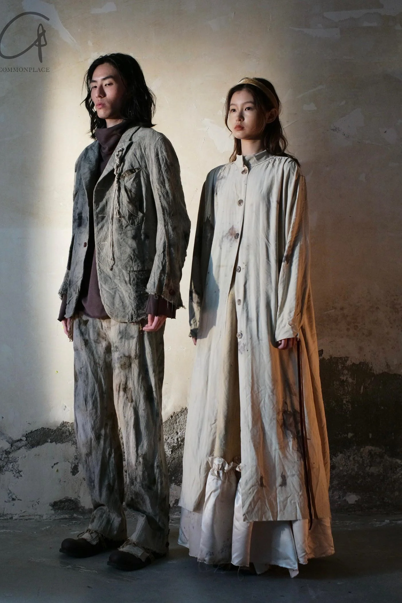 pengtai linen wormwood dyed shirt W21021 PPT14 - Image 22