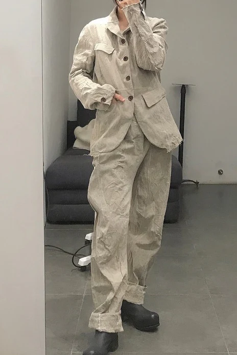 Pengtai M018 plant dyed jacket - Image 4