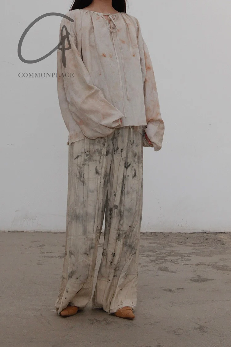 pengtai M21006 Linen dyed shepherd shirt - Image 8