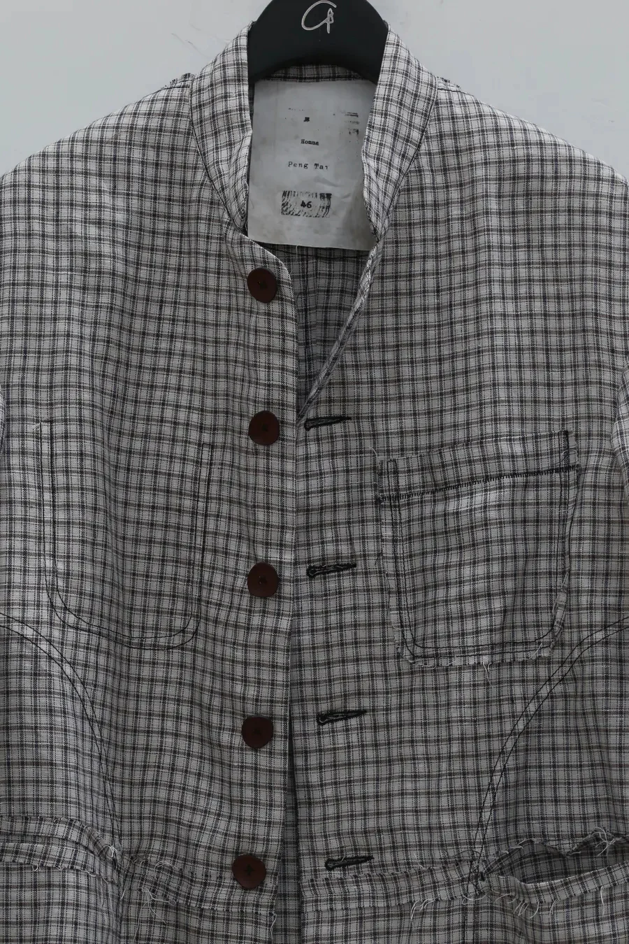 pengtai M21017 linen dyed work jacket - Image 3