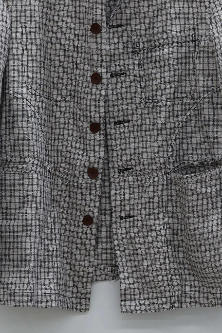 pengtai M21017 linen dyed work jacket - Image 5
