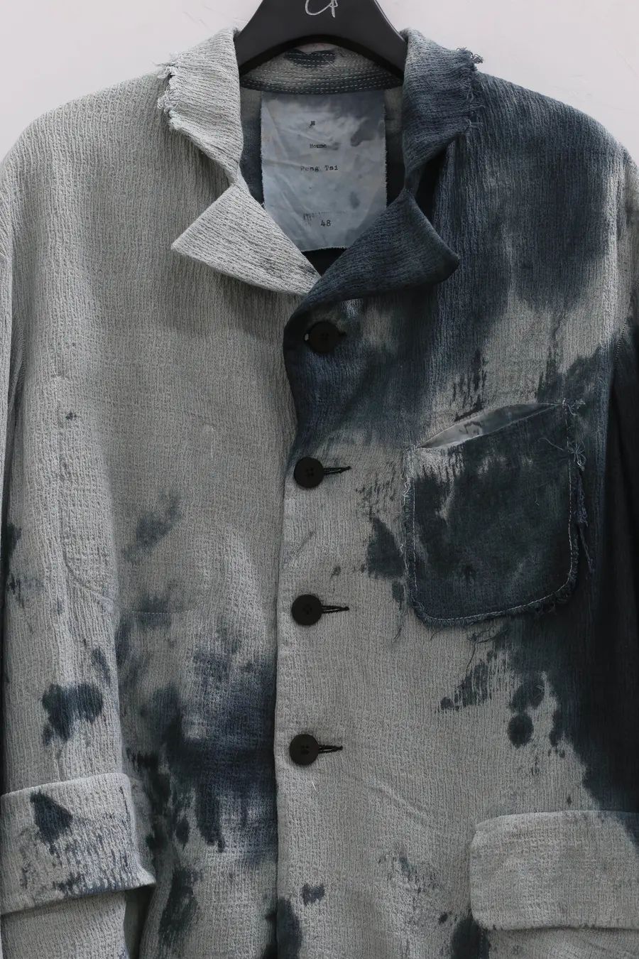 Pengtai M21020 flax dyeing ink jacket - Image 2