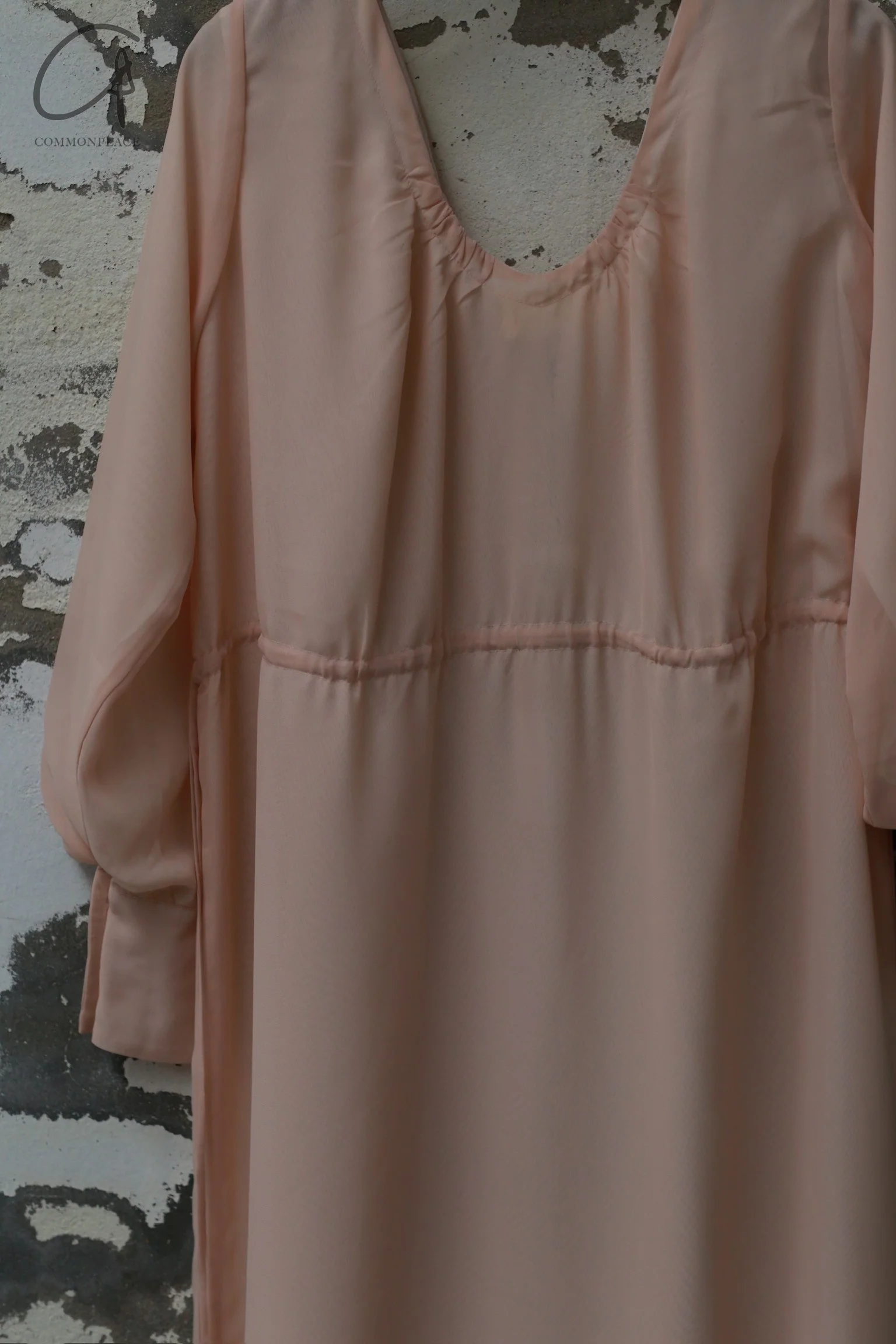Pengtai Medication Room Clothing-Material Healing Line Pajamas Dresses PT-MRS25C05-3-FEN Pink - Image 3