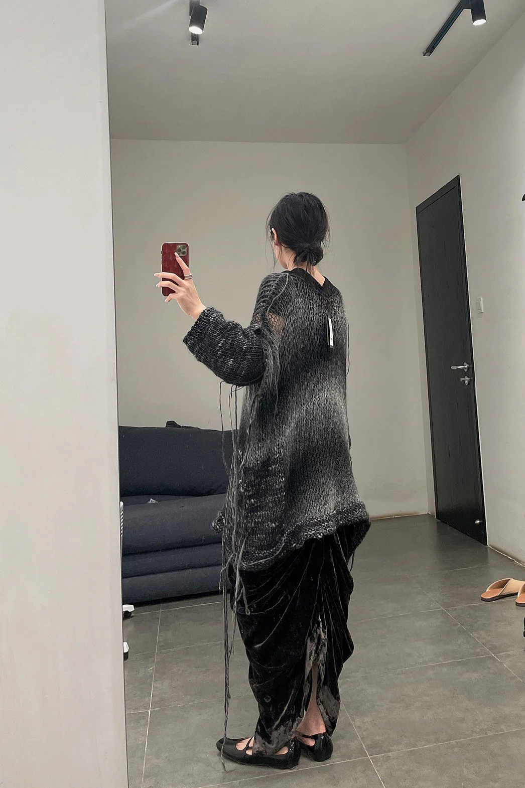 pengtai mohair top W21035 - Image 14