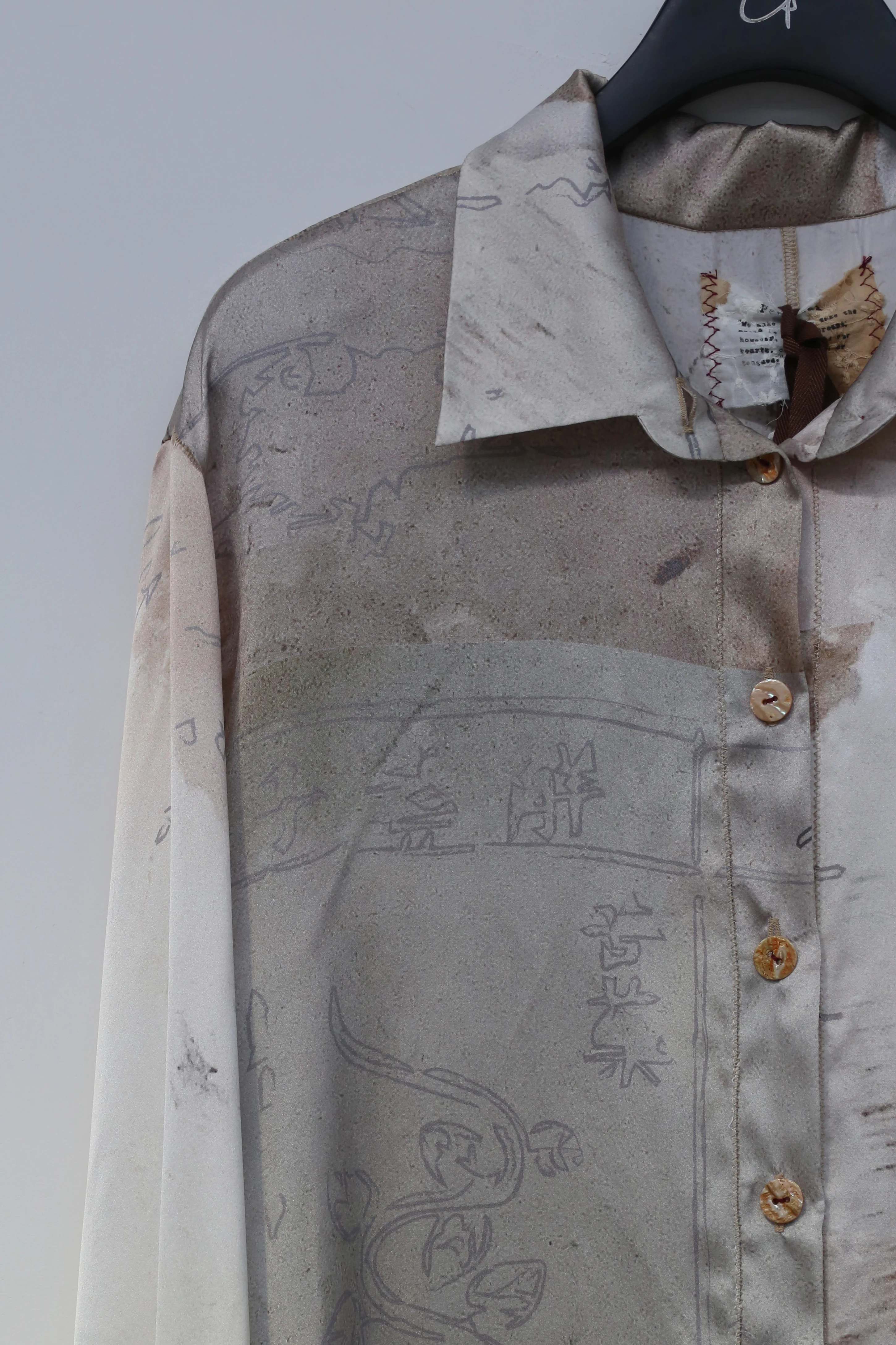 Peng Tai Mulberry Printed Shirt S21029 - Image 7