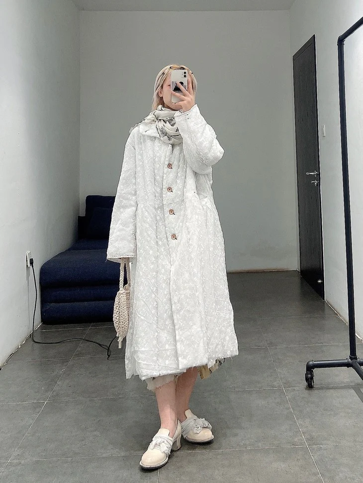 pengtai mulberry silk print scarf W20186 - Image 11